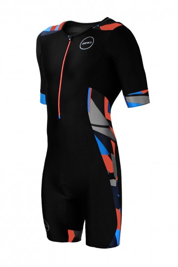 Trisuit Barbati Zone3 Activate+ Midnight Camo Maneca Scurta