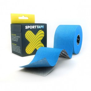 Banda Kinesiologica SPORTTAPE 5cmX5m - Albastra