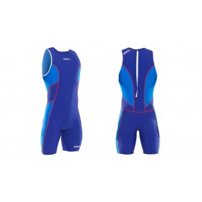 Trisuit Barbati Zone3 Aquaflo Fermoar la Spate