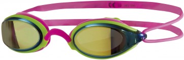 Fusion Air Gold Mirror Swimming Goggles - Pink