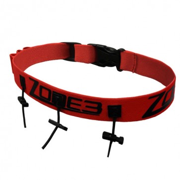 Zone3 Ultimate Race Number Belt with Energy Gel Storage